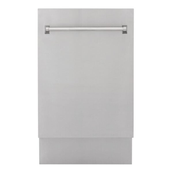 ZLINE 18" Tallac Series 3rd Rack Top Control Dishwasher with Traditional Handle 51dBa