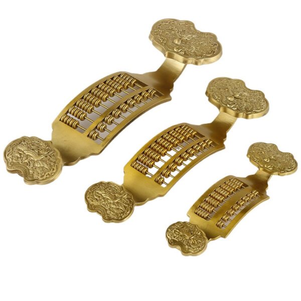 A Traditional and Unique Abacus Home Decor Piece - Symbolic Dragon and Phoenix Design
