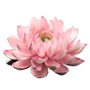 Handmade Color-Changing Lotus Flower Tea Pet ?C Zen Style Incense & Kung Fu Tea Accessory