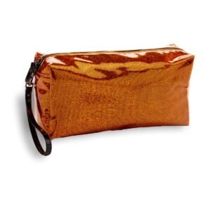Jazz Large Cosmetic-Accessory Case - Orange Jazz