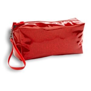 Jazz Large Cosmetic-Accessory Case - Red Jazz