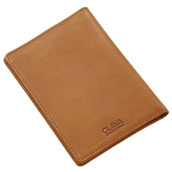 RFID Blocking Leather Passport Wallet