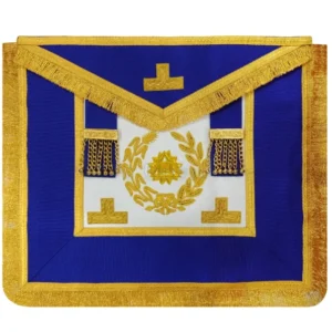 2025 Wholesale Personal Defense Equipment Custom Logo Apron with Leather and Cotton Fabric Masonic Regalia for Freemason Use
