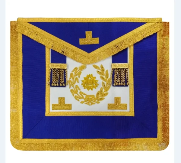 2025 Wholesale Personal Defense Equipment Custom Logo Apron with Leather and Cotton Fabric Masonic Regalia for Freemason Use
