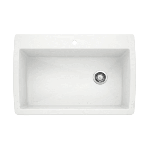 Blanco Diamond Super Single Dual Mount SILGRANIT Kitchen Sink