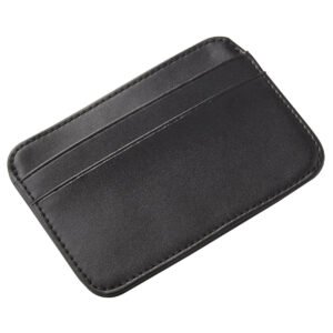 Slim Two Pocket Leather Card Case