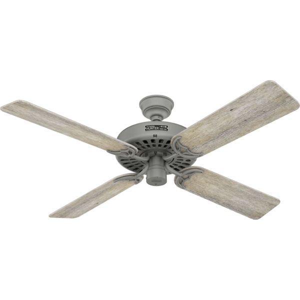 Hunter 52-Inch Original Matte Silver Ceiling Fan