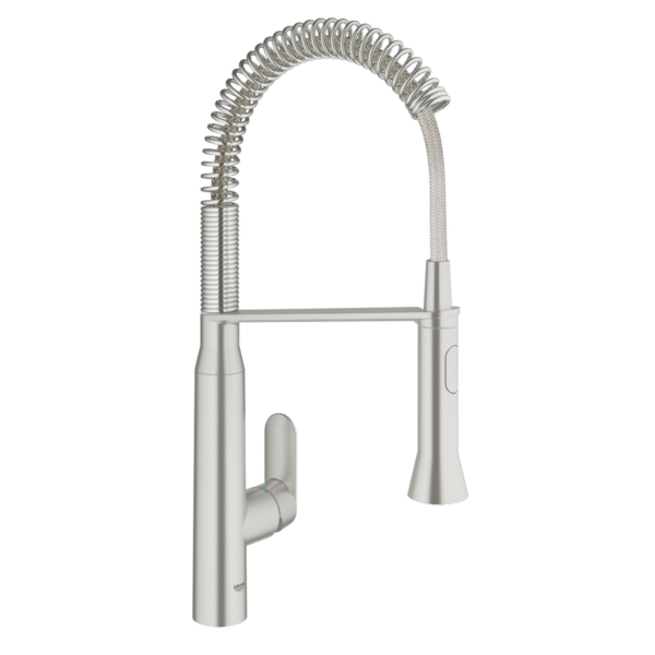 Grohe K7 Medium Single-Handle Semi-Pro Dual Spray Kitchen Faucet 1.75 GPM