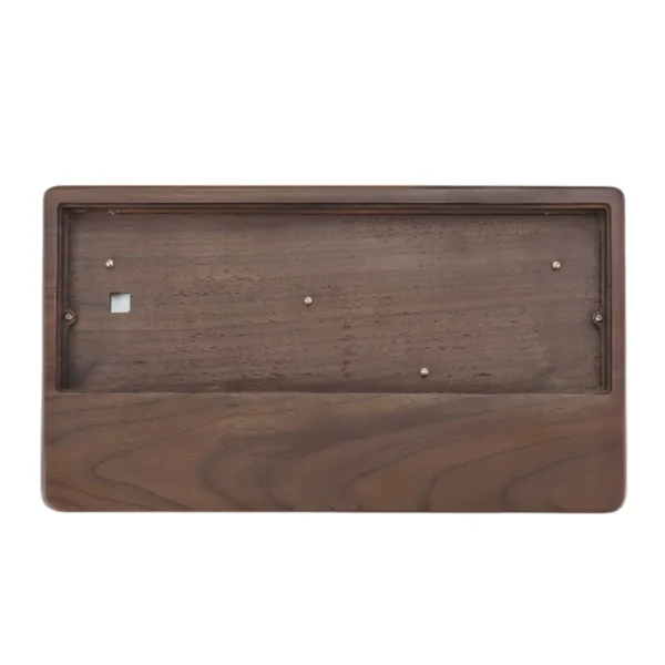GH60 Walnut Pear Flower Wood Desktop 65% Mechanical Keyboard Case Factory Customized 68 Keys Wood Crafts Wooden Boxes Wall Signs