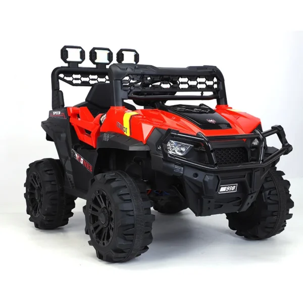 2022 New Style Children's Four-wheel Drive Suv Boys and Girls Can Sit on the Baby Four Wheel With Remote Control Toy Electric