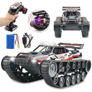 New Kids Remote Control Toy Car Boy Alloy High Speed 1/12 Rc tank Can Drift 360 Degrees Toy with Spray Toy Car