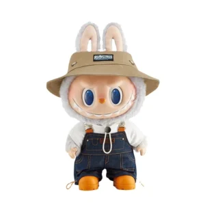 JM Genuine 100% POP MART  the Monster  Fall in Wild Labubu Macaron Toy Gift