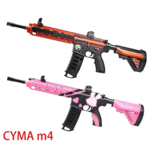 CYMA M416 Gel Splatter Blaster Toy Gun Electric SLR Outdoor Shooting Game Real Cs AK Blaster Toy for Youth and Adult
