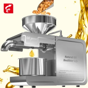 T1 New Oil Press Capacity 3-5KG/H Stainless Steel Cooking Oil Processing Kitchen Appliances