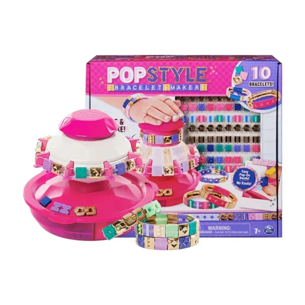 DIY Bead Jewelry Making Kit for Kids Bead Art and Craft Kits for Girls Includes Beads for Making Bracelets and Necklaces