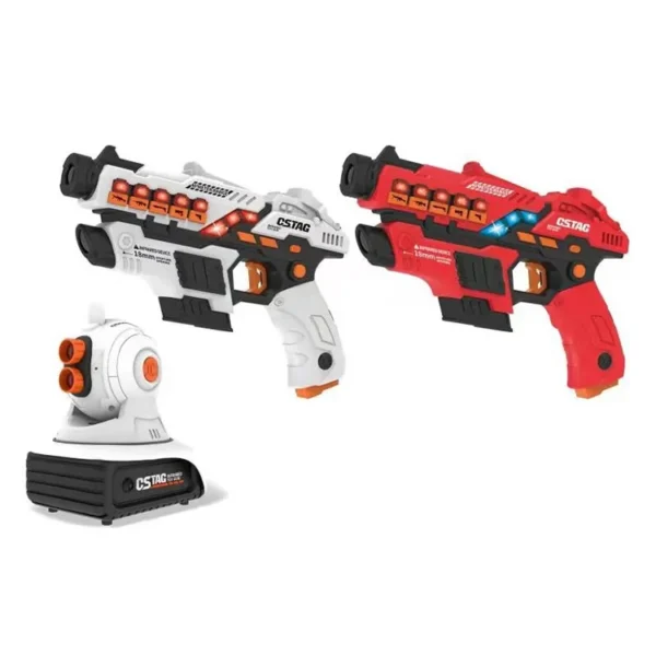 New Design Plastic Toy Gun Two-player Multiplayer Combat Gun Infrared Laser Toy Gun