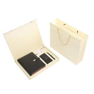 Hot Sale High Quality Office Business Gift Sets Corporate Promotionall 2022 Diary Notebooks Pen Powerbank