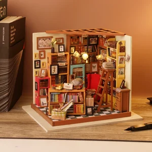 Robotime Rolife US Warehouse 3D Wooden Puzzle Toys Gifts Wood Crafts DG102 DIY Miniature Furniture Doll House