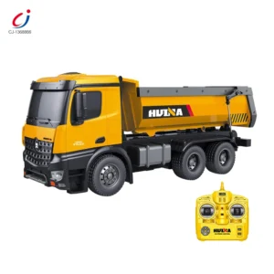 10 Channel Metal Engineering Car Rc Dump Truck 1/14, Kids Alloy Remote Control Trucks for Sale