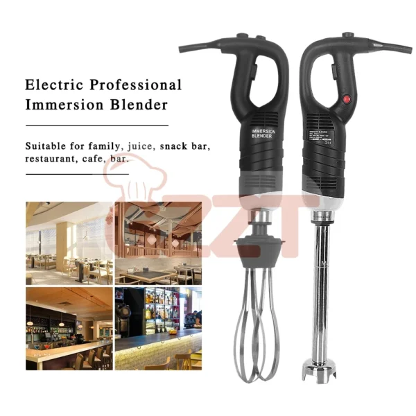450W Kitchen Electric Powerful Handheld Small Immersion Blender Hand Blender Electric Mixer Blender With Different Lenht Tube