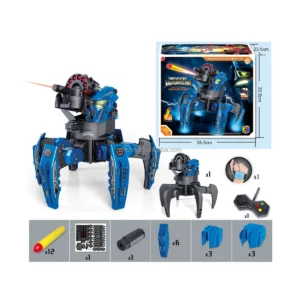 Space Warrior DIY Robot 2.4GHZ RC Spider Robot Fighting Infrared Shooting Bullets with Armor