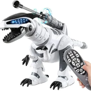 Remote Control Dinosaur Robot RC Interactive Electronic Pet Smart Programmable Interactive Walk Sing Dance for Kids Gift Present