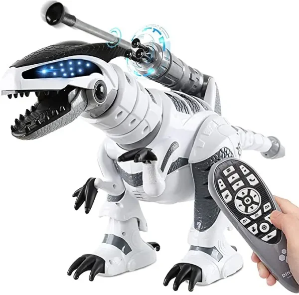 Remote Control Dinosaur Robot RC Interactive Electronic Pet Smart Programmable Interactive Walk Sing Dance for Kids Gift Present