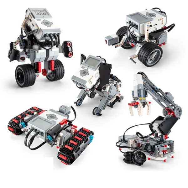 Programming Toys Robots Compatible with EV3 Education Mindstorms Building Blocks Color Sensor Robot DIY Puzzle 45544 + 45560