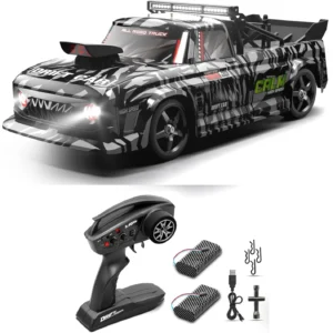 DWI 2.4G 1:12 Full Scale Remote Control Car 30km/H High Speed Performance 4WD RC Drift Car with LED Hobby RC Cars Toys For Boys