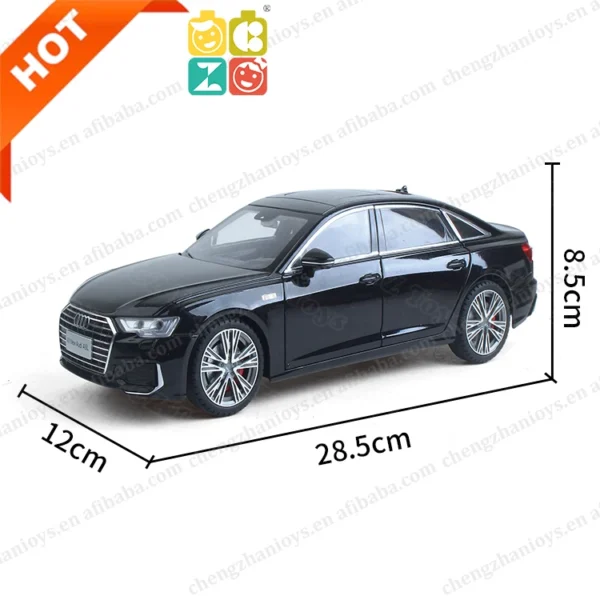CZ High Quality Audied 1:18 Alloy Model Toy Car Simulation Miniature Diecast Pull Back Car Diecast Model Off-road Vehicle