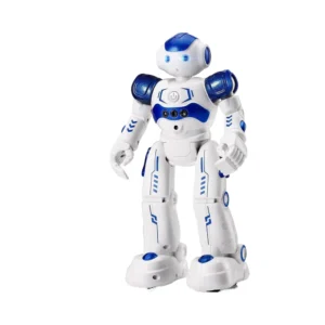 Smart Plastic RC Robot Toy Kids 3-8 Years Old Programmable Remote Control Gesture Sensing Light Sound Educational Birthday Gift