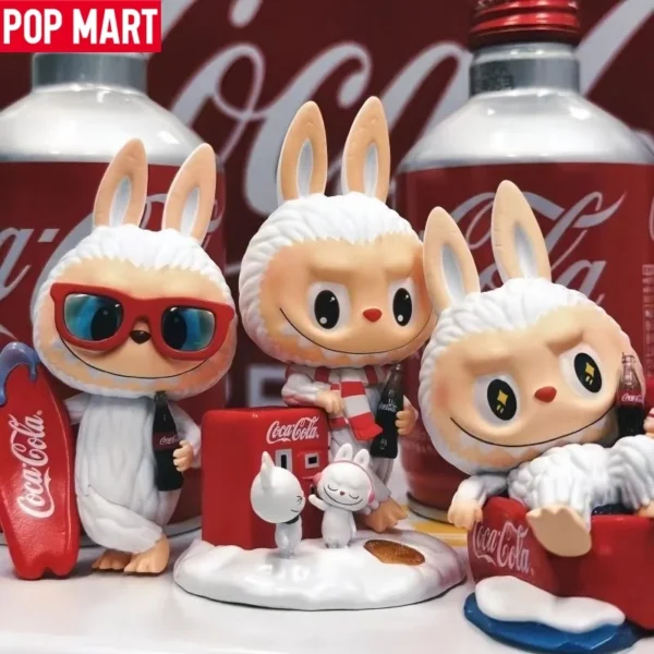 In Stock POP MAGT Trendy Blind Box MONSTERS La Bu Bu Cola Series Figurine 10PCS/Set Desktop Ornament Gift