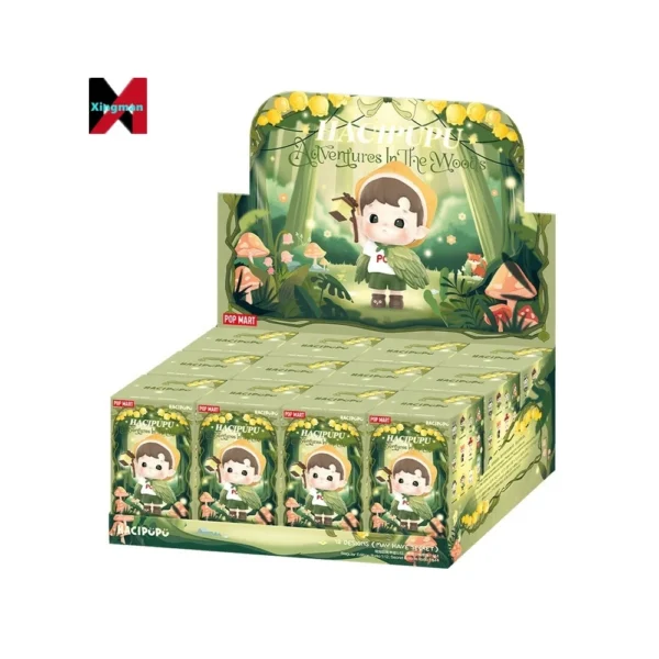 Hot Selling Pop Mart HACIPUPU Forest Adventure Series Figure Hand-Made Cute Animal Anime Blind Box Desktop Ornaments Gift Ideas