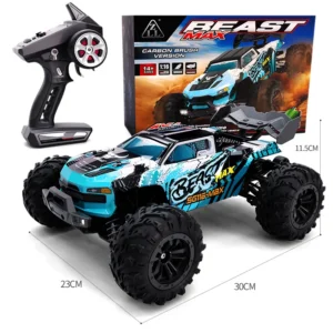 SG116 MAX 1:16 4WD 80KM High Speed RC Waterproof Truck Drift Racing Car Brushless Electric Off-Road Remote Control Kids Toy Car