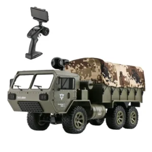 1/16 2.4g 6wd 6 Wheels Phone App Controlled Photography Fpv Rc Camera Truck Remote Control Wifi Video Truck Fy004a
