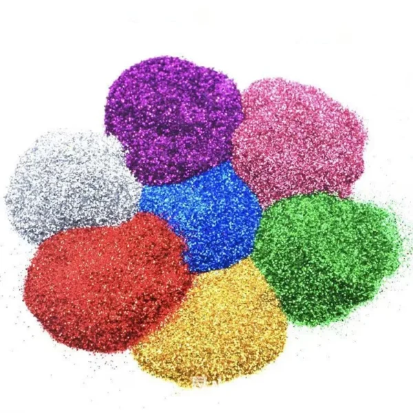 Eco-friendly Biodegradable Glitter Cheap Wholesale Hexagon Polyester Glitter Powder for Crafts Decoration