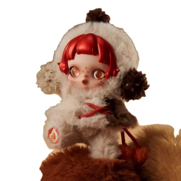 Genuine Skullpanda Winter Symphony Series Action Figures Vinyl Face Doll Cute Song of Snow Figures Pendant Toys Christmas Gift