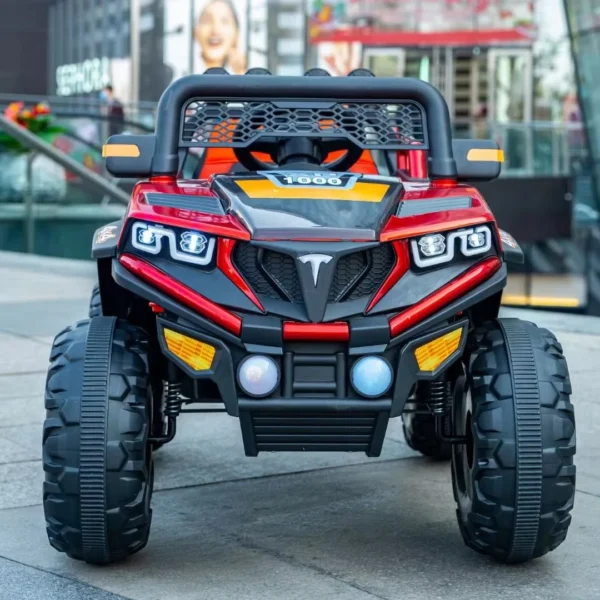 Children's Electric Car with Remote Control Four-wheeler Music Lights Children's Car