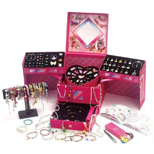 Jewelry DIY Creative Holiday Love Gift Beaded Bracelet Jewellery Accessories Set Diy Jewelry Craft Making Kids for Girls