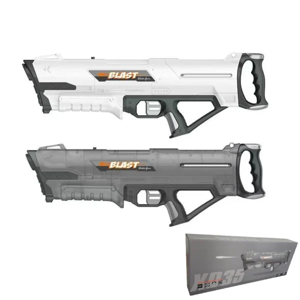 (color Box)2 Modes Manual High Pressure Water Gun 550ml Large Capacity Powerful Adult Water Blaster Gun