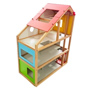 New Hot Selling Design Furniture Children DIY Wooden Toys. Baby Doll House Toys, Children's Doll House Smart Toys