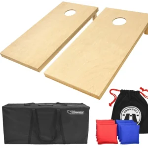 Premium Solid Wood Cornhole Sets Eco-Friendly Bean Bag Toss Boards for Graduation Occasions Wooden Crafts Boxes Wall Signs