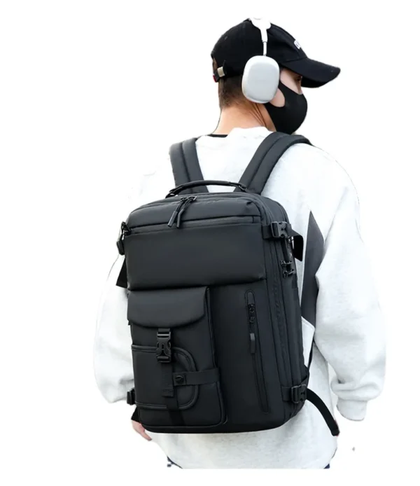 Multi-functional Large Capacity Computer Backpack/Password Suitcase/Oxford Fabric