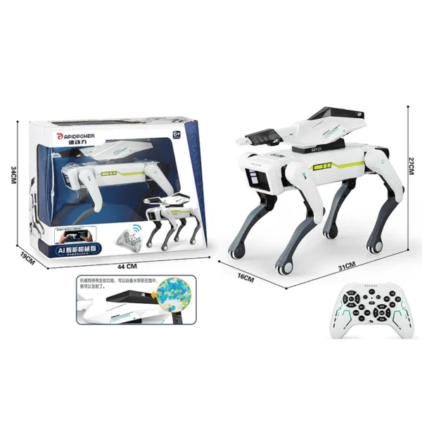 Smart Robot Dogs Electric Robot Toys Programming Mechanical RC Dog APP Remote Control Robot Dog with Singing Dancing