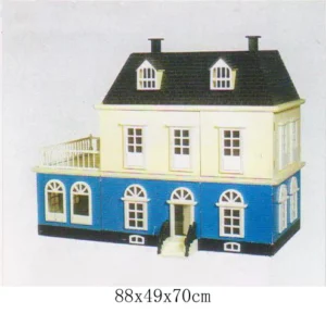 1:12 Scale Villa Stylish Fancy Wooden Toy Doll House European Victorian Dollhouse Cottage