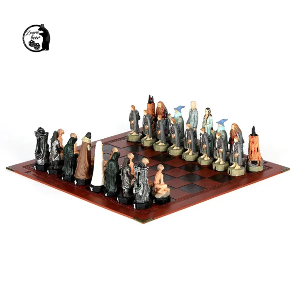 Movie Character Theme Customizable Resin Chess Figures Plastic Board Games Chess Piece