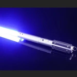 Yanqingsaber Jedi Sith Metal Hilt Pixel Lightsaber Rgb Color Changing with Smooth Swing Lock up Blaster Multiple Led Toys Gift