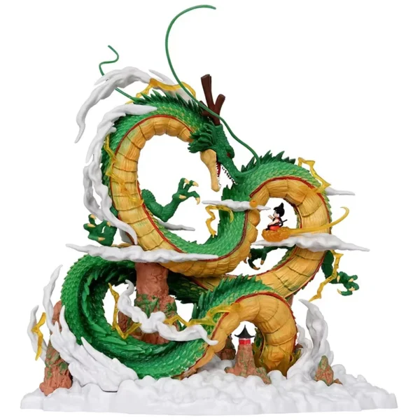 New 1Dragon Ball Series PVC25cm Handmade Boxed Goku Wishing Dragon Model Statue Toy Desktop Decoration Ornament Festival Gift