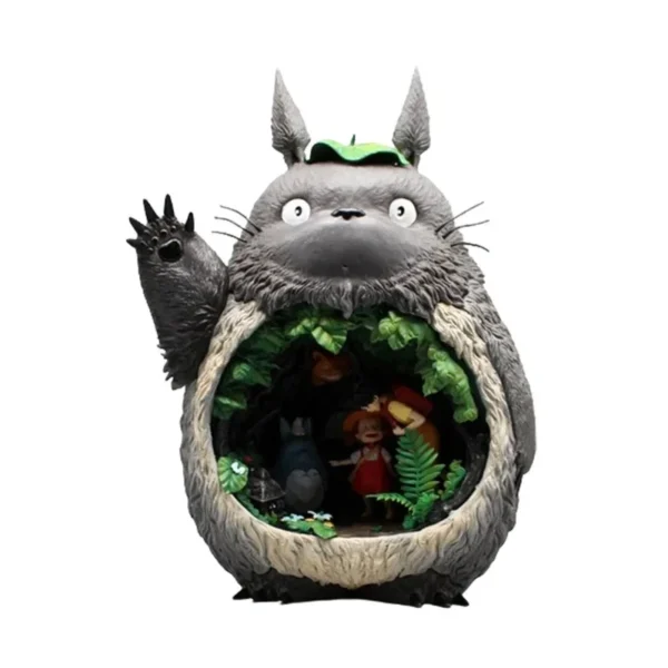 35CM My Neighbor Totoro Spirited Away Kawaii Cute Toys Anime PVC Figure With Light
