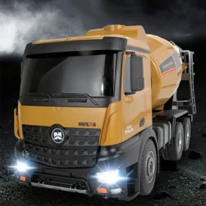 Wholesale Education Toys 1/14 Scale Remote Control Truck Concrete Mixer Truck Alloy Construction RC Vehicle Toys